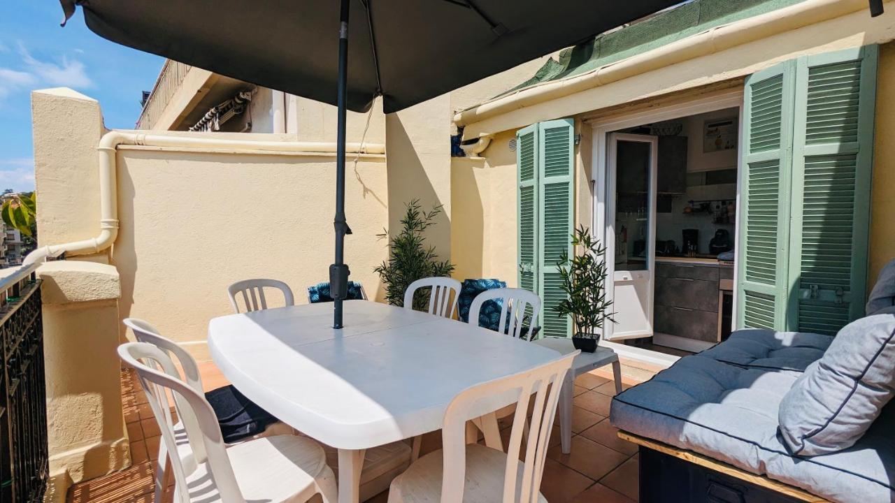 "Studio Ensoleille A Deux Pas Des Plages Avec Sa Grande Terrasse Privee !" Nisa Exterior foto